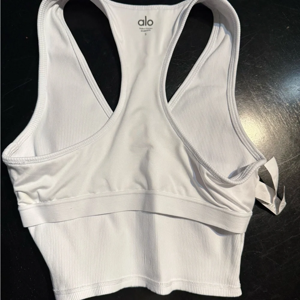 Alo Goddess Ribbed Tank - Picture 4 of 5